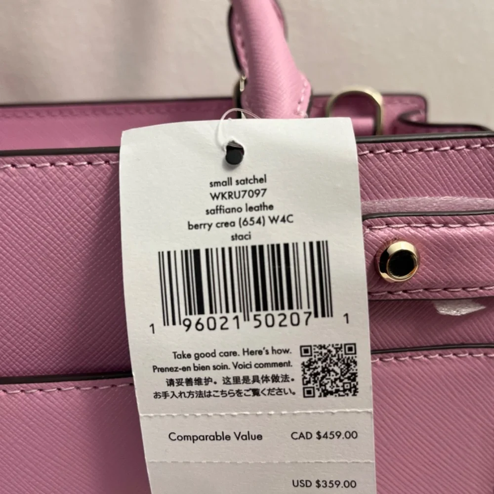 NWT Kate Spade Staci Small Satchel in Pink - Picture 6 of 6